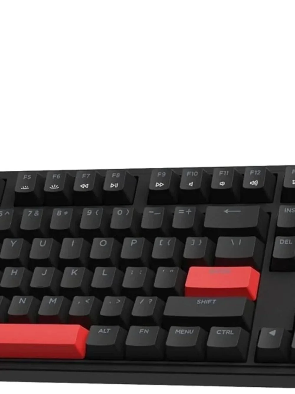 Lemokey X3 Mechanical Gaming Keyboard Wired, 100% Layout, Red Switches, Black